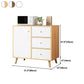 Sideboard ingegnerizzato in stile contemporaneo Sideboard in legno con mobile