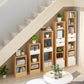 Contemporary Wood Bookcase, Geometric Bookshelf for Living Room Clearhalo 'Bookcases' 'furn' 'furn_bookcases' 'Furniture' 'Office Furniture' 1200x1200_09e70627-8a65-4023-89e5-abe223e1bbb9