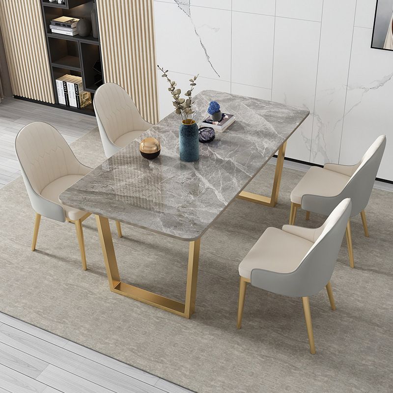 Rectangle Shape Dining Table Sintered Stone Table Luxury with Double Pedestal Clearhalo ' dining_table' 'Dining Tables & Seating' 'Dining Tables' 'furn' 'furn_dining_table' 'Furniture' 'furniture_dining_table' 'Kitchen & Dining Furniture' 'kitchen&dining_furn' 'kitchen' 'kitchen_dining_table' 1200x1200_09eaca68-5f32-40c2-b2ff-54aa39c27687