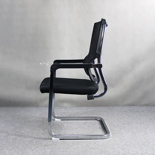 Modern Fixed Arms Office Chair Breathable AirGrid No Wheels Desk Chair Clearhalo 'furn' 'furn_office_chair' 'Furniture' 'Office Chairs' 'Office Furniture' 'office_chair' 1200x1200_09efd961-acc7-4dad-af9a-b98505377b9b
