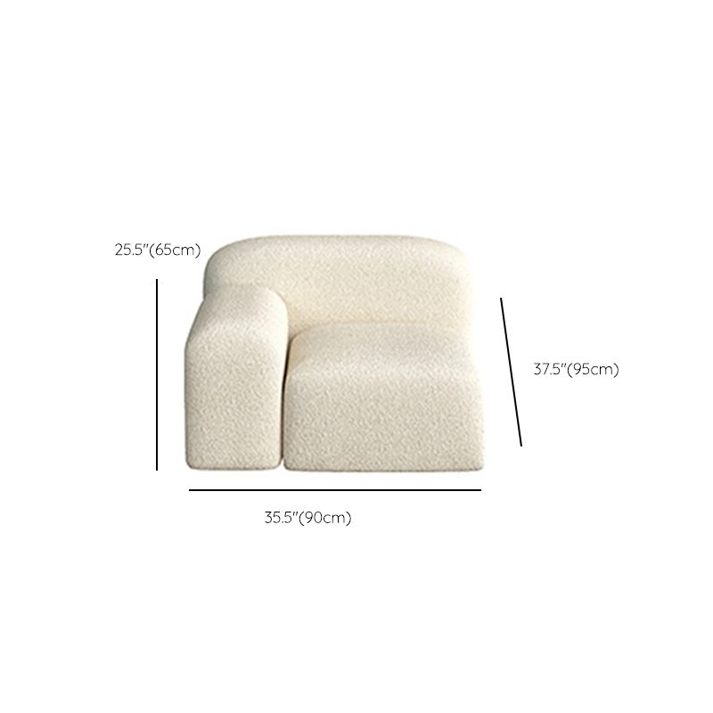 Scandinavian Sofa Fabric White Cushions Standard Square Arm Living Room Seating Clearhalo 'furn' 'furn_sofas' 'Furniture' 'Living Room Furniture' 'Sofa' 'sofas' 1200x1200_09f00606-6a8f-4e91-8a4e-4a90b877f8a2