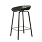 Nordic Design Bucket Low Back Stools for Home Plastic Counter Stool with Metal Legs Clearhalo 'Bar Furniture' 'Bar Stools' 'bar_stools' 'furn' 'furn_bar_stools' 'Furniture' 'furniture_bar_stools' 'Kitchen & Dining Furniture' 1200x1200_09f0c208-1fe6-4624-9f73-1a28dab46753