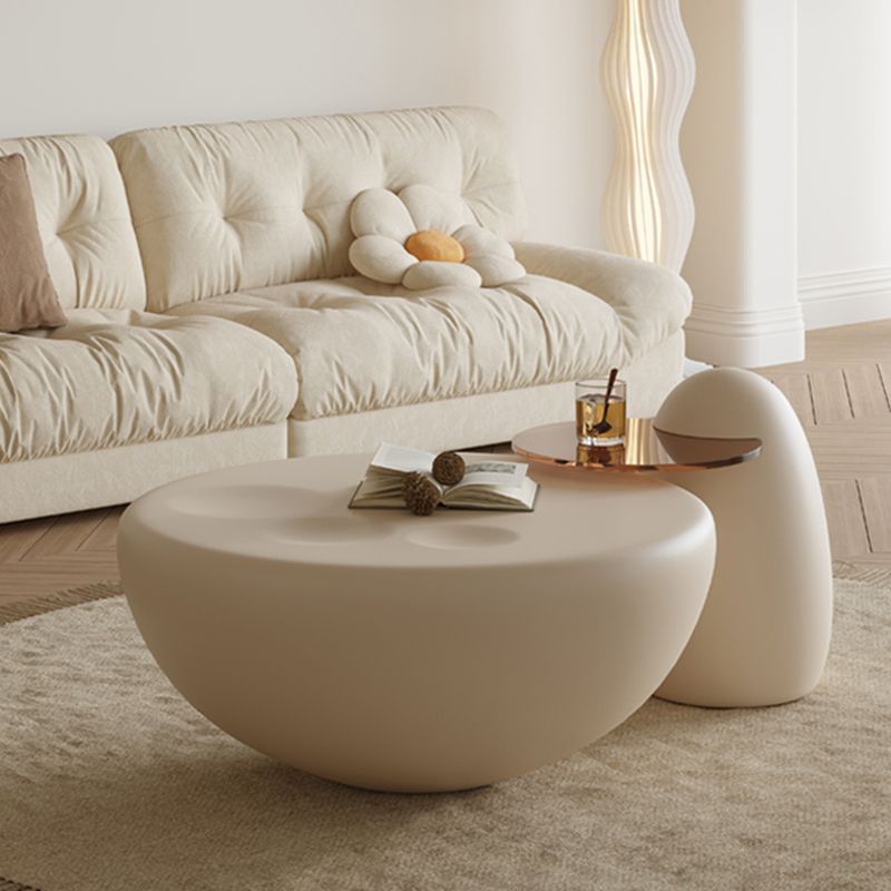 Modern Coffee Table Wooden 2 Piece Nesting Tables for Living Room