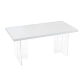Modern 1/4/5 Pieces Furniture Sintered Stone Dining Set in White