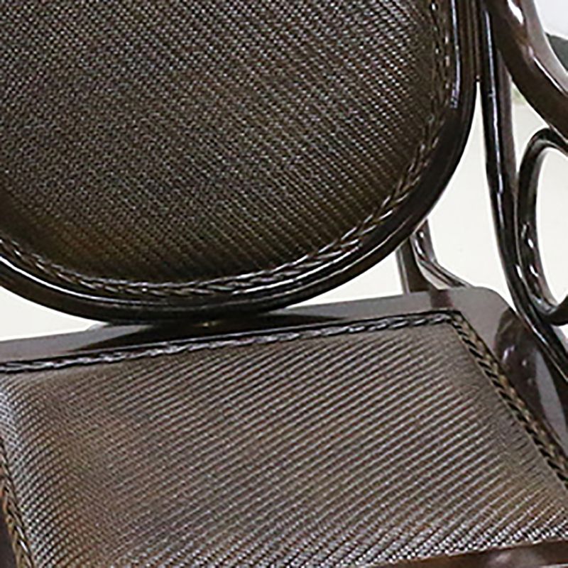 Silla mecedora tradicional mimbre sólido sólido colrillo de fallecimiento
