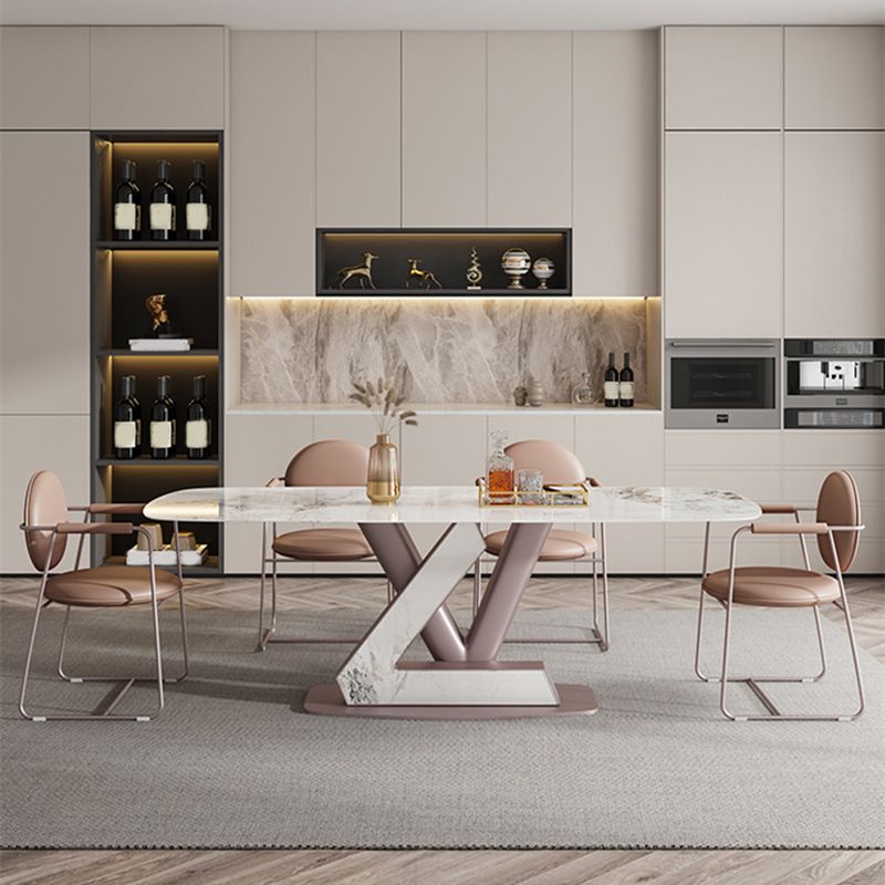 Set da pranzo del rettangolo del rettangolo del rettangolo nordico