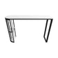 Modern Stone Bar Dining Table Ellipse Bar Table for Small Places
