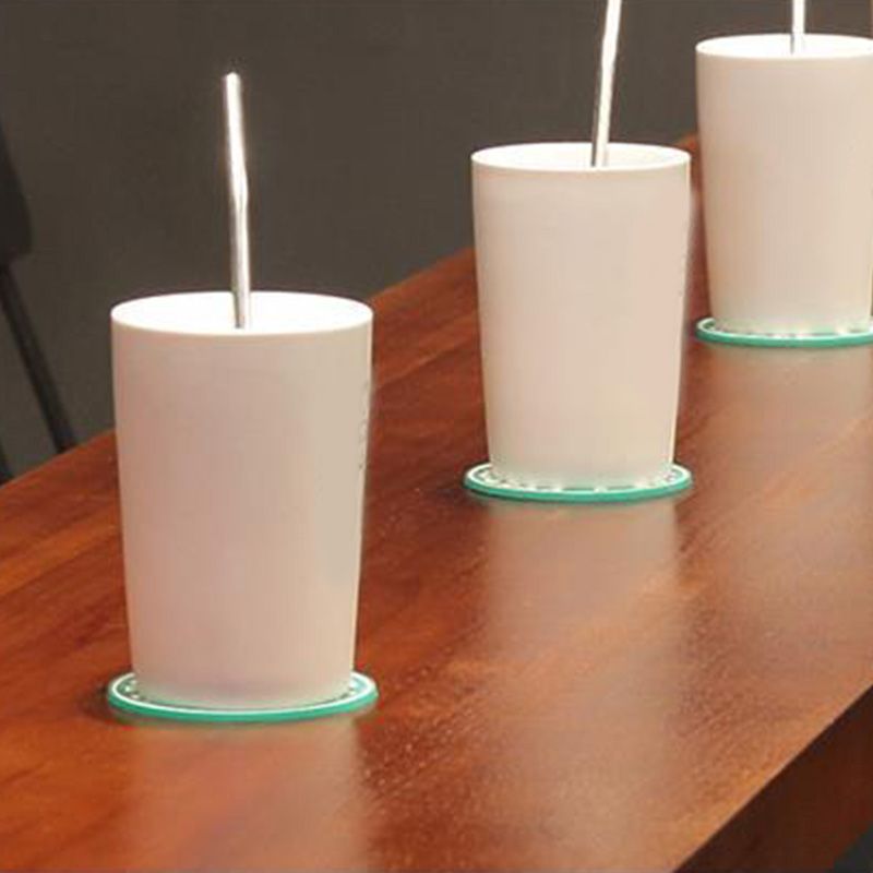 Mesa rectangular de altura de barra, mesa de pub bistró con tapa de madera maciza y base negra