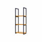 Industrial Wooden Storage Bookshelf Wall Mounted Bookcase with Rectangle Shelves Clearhalo 'Bookcases' 'furn' 'furn_bookcases' 'Furniture' 'Office Furniture' 1200x1200_09fee8da-fa80-4445-a1a2-94008a44cc9a