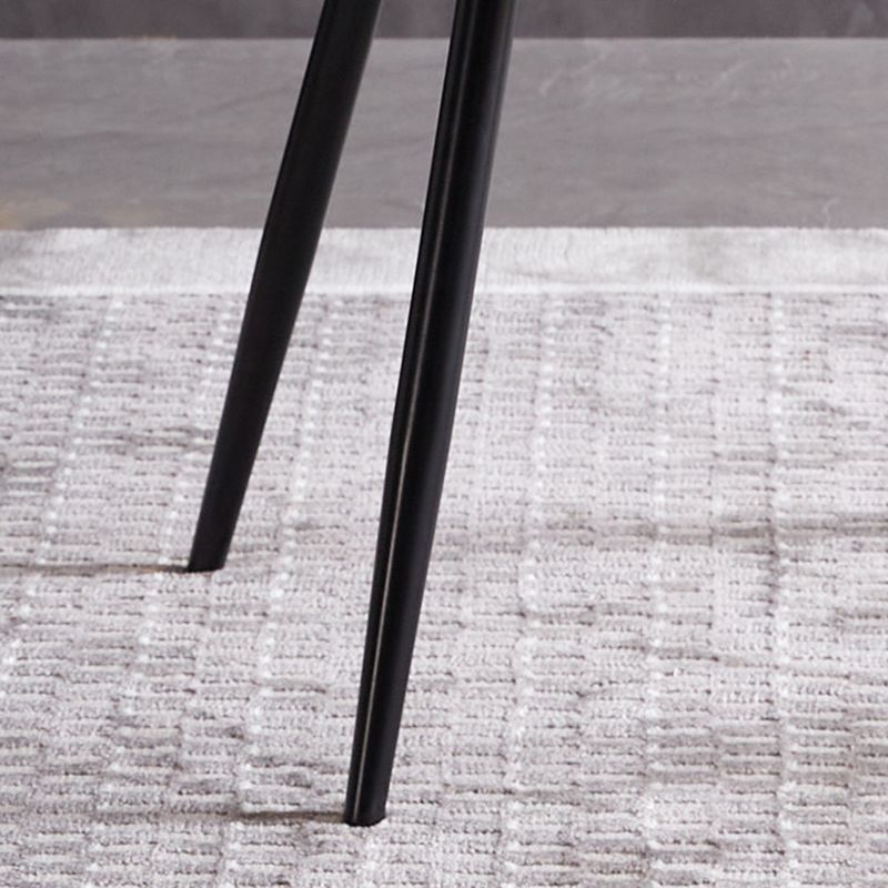 Contemporary Style Kitchen Chair Dining Armless Side Chairs with Metal Legs Clearhalo ' kitchen&dining_furn' 'Dining Chairs' 'Dining Tables & Seating' 'dining_chair' 'furn' 'furn_dining_chair' 'Furniture' 'furniture_dining_chair' 'Kitchen & Dining Furniture' 'kitchen' 1200x1200_0a000047-0037-4513-ab36-1e9055caeb81