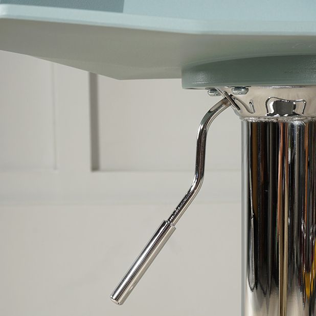 Plastique moderne basse comptoir meubles en plastique en plastique en finition mate