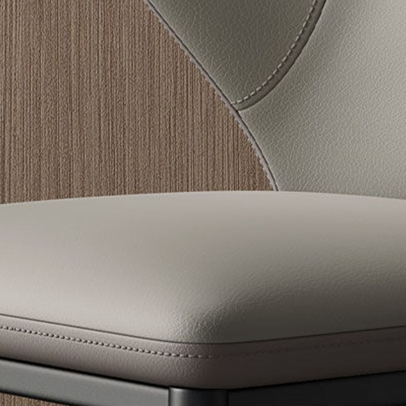 Industrial Style Side Chair Wingback Metal Dining Room Chair for Kitchen Clearhalo 'Dining Chairs' 'Dining Tables & Seating' 'dining_chair' 'furn' 'furn_dining_chair' 'Furniture' 'Kitchen & Dining Furniture' 1200x1200_0a063c6d-86e4-4175-9ee4-12a483c4c9e5