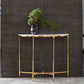 Mesa de acento de consola glamor