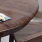 Modern Round Shape Brown Table Solid Wood Standard Dining Table for Kitchen Clearhalo ' dining_table' 'Dining Tables & Seating' 'Dining Tables' 'furn' 'furn_dining_table' 'Furniture' 'furniture_dining_table' 'Kitchen & Dining Furniture' 'kitchen&dining_furn' 'kitchen' 'kitchen_dining_table' 1200x1200_0a0c4735-83c6-4054-9842-6683f227edea