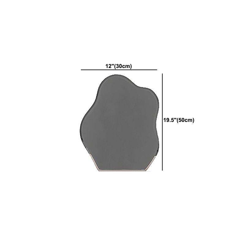 Grau/Weiß 15,74 "W x 29.521" H mit Schubladen zeitgenössischer Make -up -Tisch