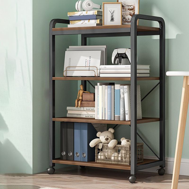 Modern Open Back Etagere Bookcase Steel Bookshelf for Home Office Clearhalo 'Bookcases' 'furn' 'furn_bookcases' 'Furniture' 'Office Furniture' 1200x1200_0a15bb3d-b317-425c-8aa2-cde255a57f1f