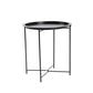 Contemporary Accent Table Nightstand Antique Finish Bed Nightstand