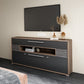 Modern TV Stand Console Faux Wood TV Stand Console with 2 Storage Clearhalo 'furn' 'furn_tv_stands_entertainment_centers' 'Furniture' 'Living Room Furniture' 'TV Stands & Entertainment Centers' 'TV Stands & Media Storage Furniture' 'tv_stands_entertainment_centers' 1200x1200_0a1b58b7-cf82-40d0-9b81-e6e36ef33cdf