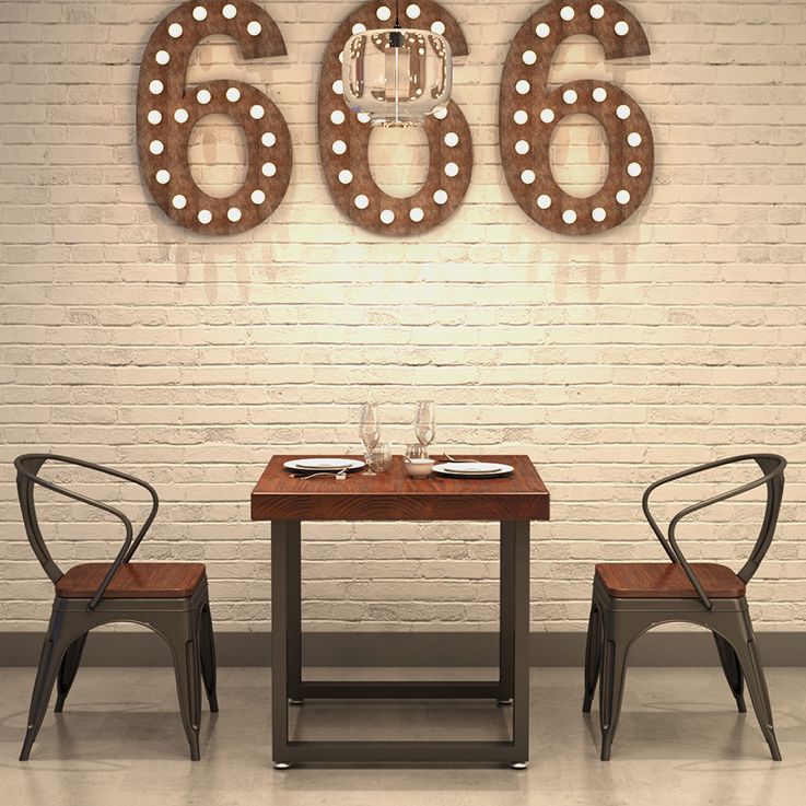 Industrial Style Solid Wood Dining Table Trestle Base Dining Site Table for Dining Room Clearhalo ' dining_table' 'Dining Tables & Seating' 'Dining Tables' 'furn' 'furn_dining_table' 'Furniture' 'furniture_dining_table' 'Kitchen & Dining Furniture' 'kitchen&dining_furn' 'kitchen' 'kitchen_dining_table' 1200x1200_0a1b6857-d29e-40dc-bce5-4d80dbae4427