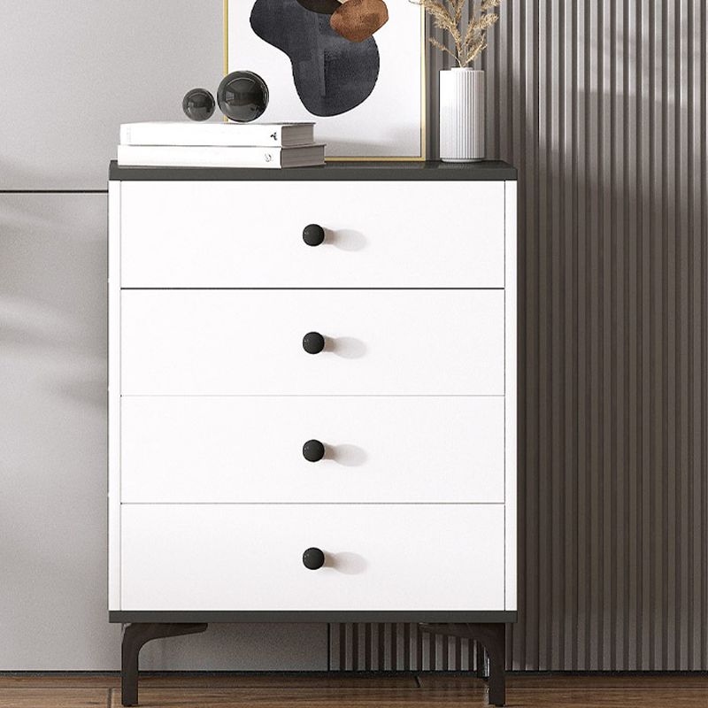 Modern White Storage Chest Dresser Wood Combo Dresser with Drawers and Doors Clearhalo 'Bedroom Furniture' 'Dressers & Chests' 'dressers_chests' 'furn' 'furn_dressers_chests' 'Furniture' 1200x1200_0a1b8d94-d2e6-4ba3-8380-b1c63c4154c6
