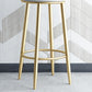 Glam Metal Bar and Counter Stool Low Back Stool with 4 Legs in Gold Clearhalo 'Bar Furniture' 'Bar Stools' 'bar_stools' 'furn' 'furn_bar_stools' 'Furniture' 'furniture_bar_stools' 'Kitchen & Dining Furniture' 1200x1200_0a1e643e-c0c1-416b-9db3-406a15c7c9c8
