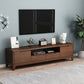 Open Storage TV Media Console Solid Wood TV Stand Console with Drawers Clearhalo 'furn' 'furn_tv_stands_entertainment_centers' 'Furniture' 'Living Room Furniture' 'TV Stands & Entertainment Centers' 'TV Stands & Media Storage Furniture' 'tv_stands_entertainment_centers' 1200x1200_0a1eb5bc-ba88-4c4f-ba45-9e005d2f1c61