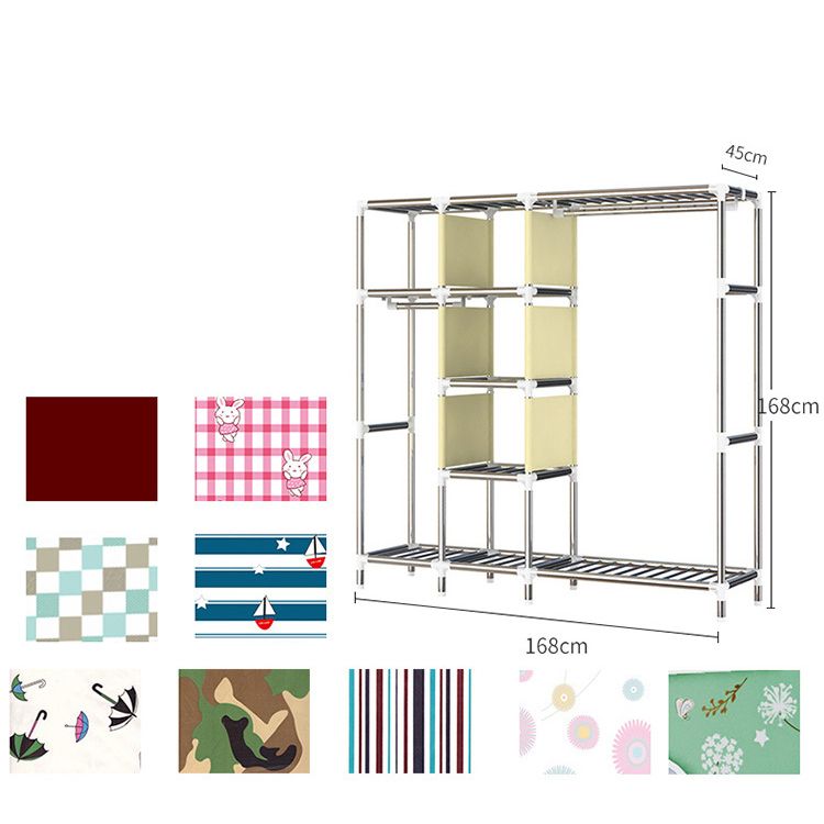 Armadio in metallo in stile contemporaneo armadio a 3 porte per casa