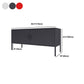 Modern Style Metal TV Stand Enclosed Storage TV Console,46.46"L x 15.74"W x 23.62"H Clearhalo 'furn' 'furn_tv_stands_entertainment_centers' 'Furniture' 'Living Room Furniture' 'TV Stands & Entertainment Centers' 'TV Stands & Media Storage Furniture' 'tv_stands_entertainment_centers' 1200x1200_0a22d341-059d-445f-83e3-039655217cdf