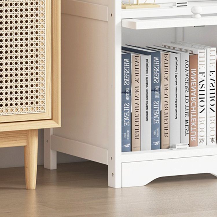 Modern Rectangle Accent Cabinet Rectangle Wood Cabinet with Doors Clearhalo 'Cabinets & Chests' 'cabinets_chests' 'furn' 'furn_cabinets_chests' 'Furniture' 'Living Room Furniture' 1200x1200_0a23663c-76b5-44b1-a234-9da89aa44937