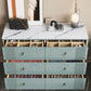 Glam Wood Chest with Stone Top Chest with Drawers for Bedroom Clearhalo 'Bedroom Furniture' 'Dressers & Chests' 'dressers_chests' 'furn' 'furn_dressers_chests' 'Furniture' 1200x1200_0a23f538-fb49-4583-9e31-bf43d0fd0e82