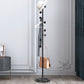 Metal Hall Tree Free Standing Entryway Kit Changer con ganchos