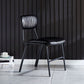 Industrial Design Open Back Dining Side Chairs Faux Leather Dining Chairs Clearhalo ' kitchen&dining_furn' 'Dining Chairs' 'Dining Tables & Seating' 'dining_chair' 'furn' 'furn_dining_chair' 'Furniture' 'furniture_dining_chair' 'Kitchen & Dining Furniture' 'kitchen' 1200x1200_0a2afaf3-fe13-4c49-8bbb-0f5a8e2dc2f7