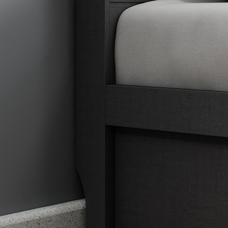 Modern & Contemporary Standard Bed Storage Bed Frame with Headboard