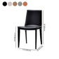 Simple Design Leather Chairs Dining Room Solid Back Side Chair (Set of 2) Clearhalo ' kitchen&dining_furn' 'Dining Chairs' 'Dining Tables & Seating' 'dining_chair' 'furn' 'furn_dining_chair' 'Furniture' 'furniture_dining_chair' 'Kitchen & Dining Furniture' 'kitchen' 1200x1200_0a2c5c44-6c7b-46bb-afa1-fc3e5908b613