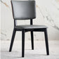 Oak Solid Wood Dining Chair Upholstered Armless Dining Chairs