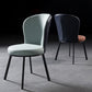 Sillas de comedor tapizadas de estilo industrial sólido sillón de comedor sin brazo
