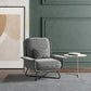 Contemporary Cross Accent Armchair Arms Included Office Accent Chair Clearhalo 'Accent Chairs' 'accent_chairs' 'Chairs & Seating' 'furn' 'furn_accent_chairs' 'Furniture' 'Living Room Furniture' 1200x1200_0a32bd86-448b-4ff6-ae98-424fa7fd4077