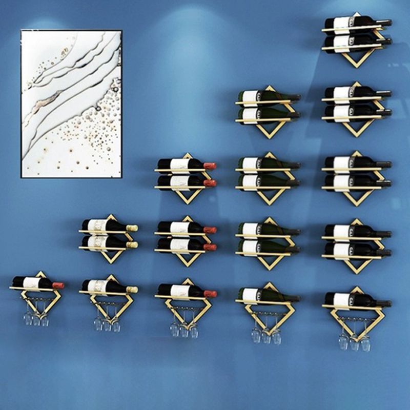 Wall Mounted Wine Holder Metal Home Wine Glass Stemware Rack Holder Clearhalo 'furn' 'furn_wine_racks' 'Furniture' 'Kitchen & Dining Furniture' 'Wine Racks' 'wine_racks' 1200x1200_0a339c56-9713-47cd-b6d1-299d6324fb5d