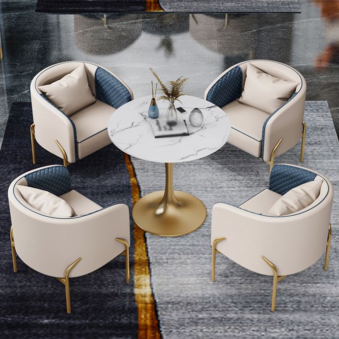 Round Tulip Base Dinette Table Traditional Luxury Stone Dining Room Collection Clearhalo ' dining_table' 'Dining Tables & Seating' 'Dining Tables' 'furn' 'furn_dining_table' 'Furniture' 'furniture_dining_table' 'Kitchen & Dining Furniture' 'kitchen&dining_furn' 'kitchen' 'kitchen_dining_table' 1200x1200_0a35ce07-a394-48dc-a806-16d77065d8a4