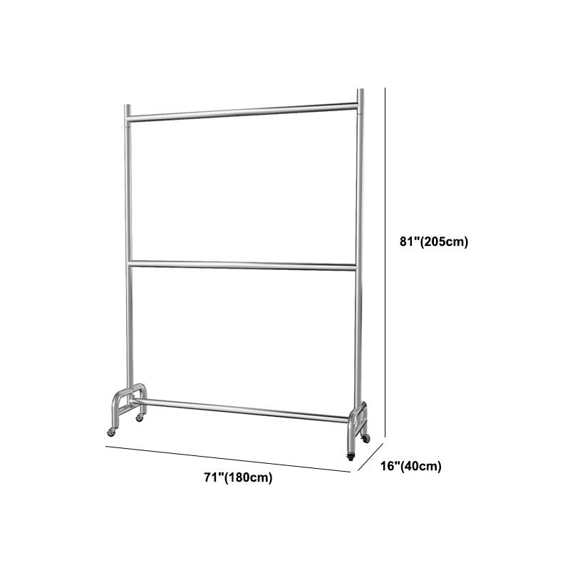 Approfilo industriale senza posizione di metallo con ruote con ruote