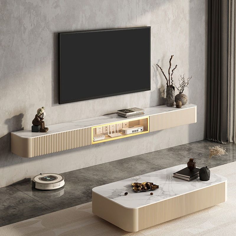 Contemporary TV Media Stand with Drawers Floating TV Stand Console Clearhalo 'furn' 'furn_tv_stands_entertainment_centers' 'Furniture' 'Living Room Furniture' 'TV Stands & Entertainment Centers' 'TV Stands & Media Storage Furniture' 'tv_stands_entertainment_centers' 1200x1200_0a38504e-d696-4c93-b136-751cb38ce5bf