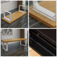 Metal Industrial Rectangle Dining Table Pine Solid Wood Top Table with Sled Base Clearhalo ' dining_table' 'Dining Tables & Seating' 'Dining Tables' 'furn' 'furn_dining_table' 'Furniture' 'furniture_dining_table' 'Kitchen & Dining Furniture' 'kitchen&dining_furn' 'kitchen' 'kitchen_dining_table' 1200x1200_0a3acdcc-e8fe-4110-8637-48e4ce84714c