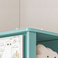 Engineered Wood Standard Bookcase Closed Back Scandinavian Bookshelf Clearhalo 'Bookcases' 'furn' 'furn_bookcases' 'Furniture' 'Office Furniture' 1200x1200_0a3b7781-88b0-4bf4-86c8-14e919b6d96d