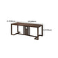 Industrial Elm Wood Dining Table Rectangle Table in Brown with Trestle Base Clearhalo ' dining_table' 'Dining Tables & Seating' 'Dining Tables' 'furn' 'furn_dining_table' 'Furniture' 'furniture_dining_table' 'Kitchen & Dining Furniture' 'kitchen&dining_furn' 'kitchen' 'kitchen_dining_table' 1200x1200_0a3bcfb7-f914-469f-9800-63a1f722eddf