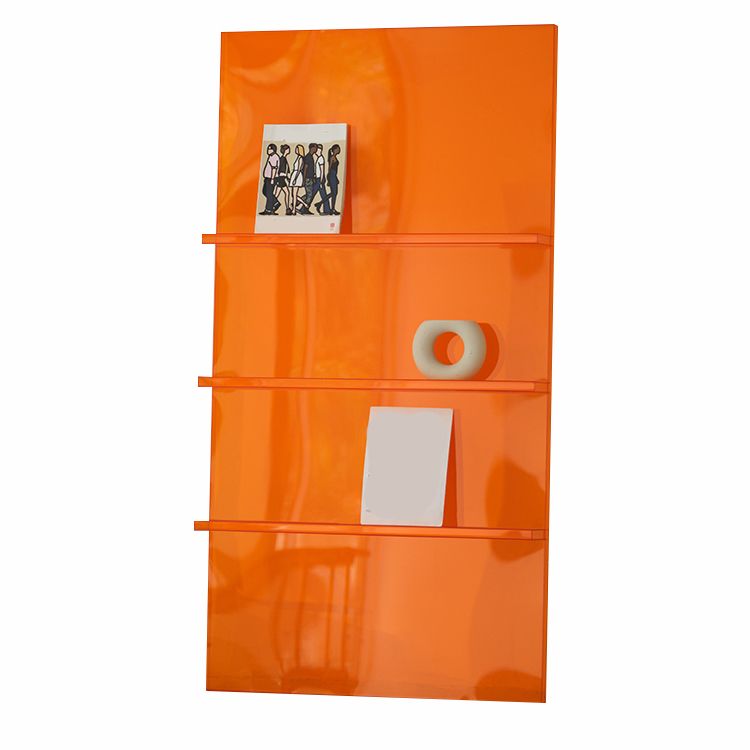 Scandinavian Acrylic Etagere Bookshelf Closed Back Vertical Bookshelf Clearhalo 'Bookcases' 'furn' 'furn_bookcases' 'Furniture' 'furniture_bookcases' 'kitchen' 'kitchen_bookcases' 'Living Room Furniture' 'Office Furniture' 1200x1200_0a3c9916-cf5f-4735-aca9-caf76c213b4a