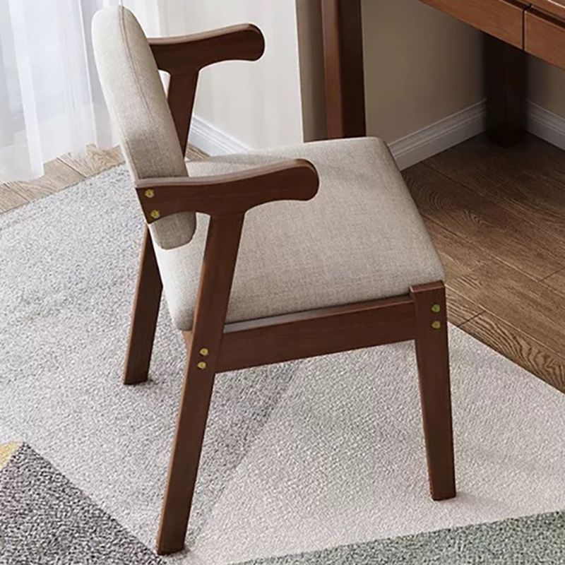 Contemporary Arm Chair Open Back Wood Dining Room Chair for Dining Room Clearhalo 'Dining Chairs' 'Dining Tables & Seating' 'dining_chair' 'furn' 'furn_dining_chair' 'Furniture' 'Kitchen & Dining Furniture' 1200x1200_0a3da669-9514-4392-8a05-c00adcf477ce