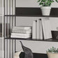 Modern Metal Bookshelf Standard Vertical Open Shelf Bookcase Clearhalo 'Bookcases' 'furn' 'furn_bookcases' 'Furniture' 'Office Furniture' 1200x1200_0a4241f9-fd26-4637-8b27-c91ba9e2f8b9