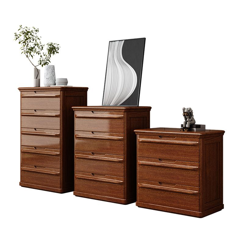 Brown 29.13" Wide Accent Chest Mid-Century Modern Wood Accent Chest Clearhalo 'Cabinets & Chests' 'cabinets_chests' 'furn' 'furn_cabinets_chests' 'Furniture' 'Living Room Furniture' 1200x1200_0a42c2b5-5537-42e3-9632-a9e51b4465a6