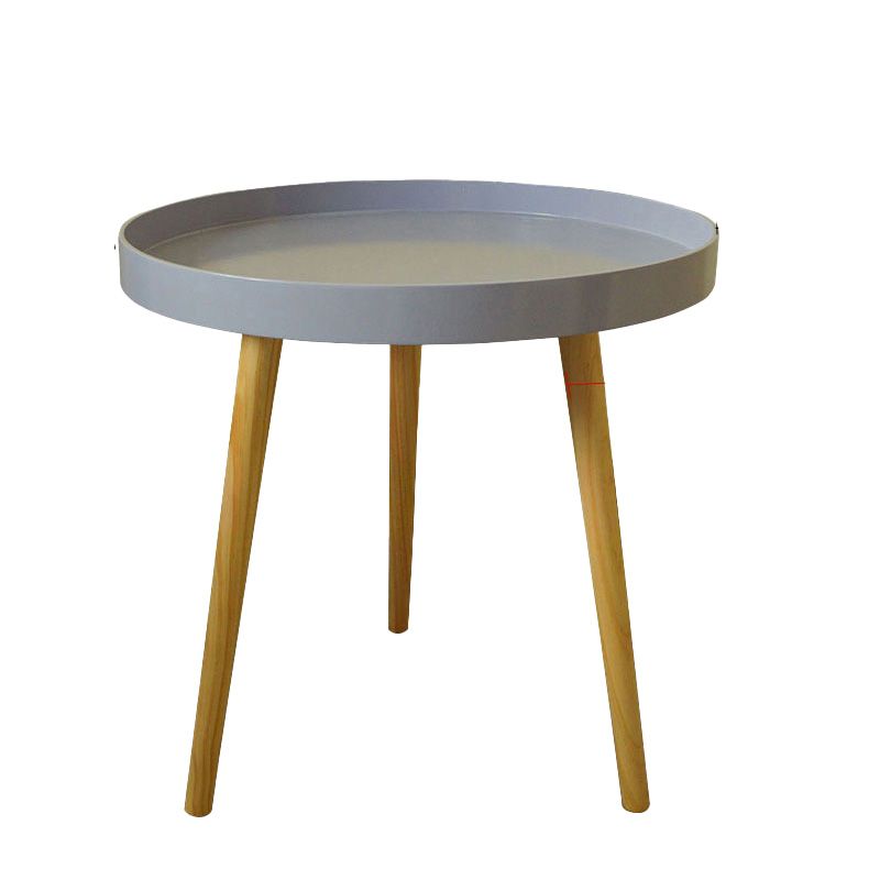 19.69 inch Wide Scandinavian Sofa Side Accent Table Wooden 3 Legs Round Side End Table Clearhalo 'Coffee & Accent Tables' 'End & Side Tables' 'end_side_tables' 'furn' 'furn_end_side_tables' 'Furniture' 'Living Room Furniture' 1200x1200_0a42fa68-d2c6-41e1-af01-5f645324d4e2