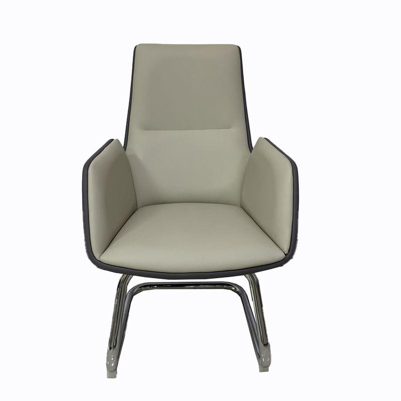 オフィス用ホイールを備えたアームレスオフィスチェアカンファレンスチェア